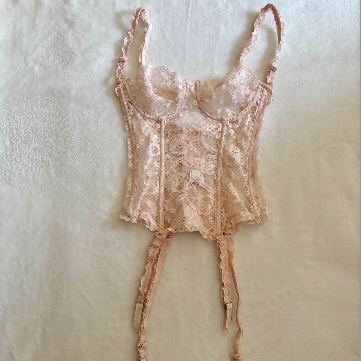 Vintage Fredricks of Hollywood Lace Top