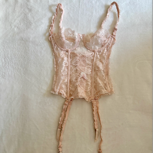 Vintage Fredricks of Hollywood Lace Top